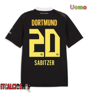 Borussia Dortmund Marcel Sabitzer #20 Seconda Maglia 2026-27 Manica Corta
